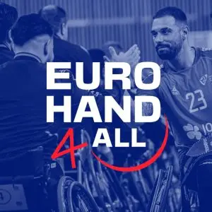 2 joueurs de l'Euro Hand 4 All