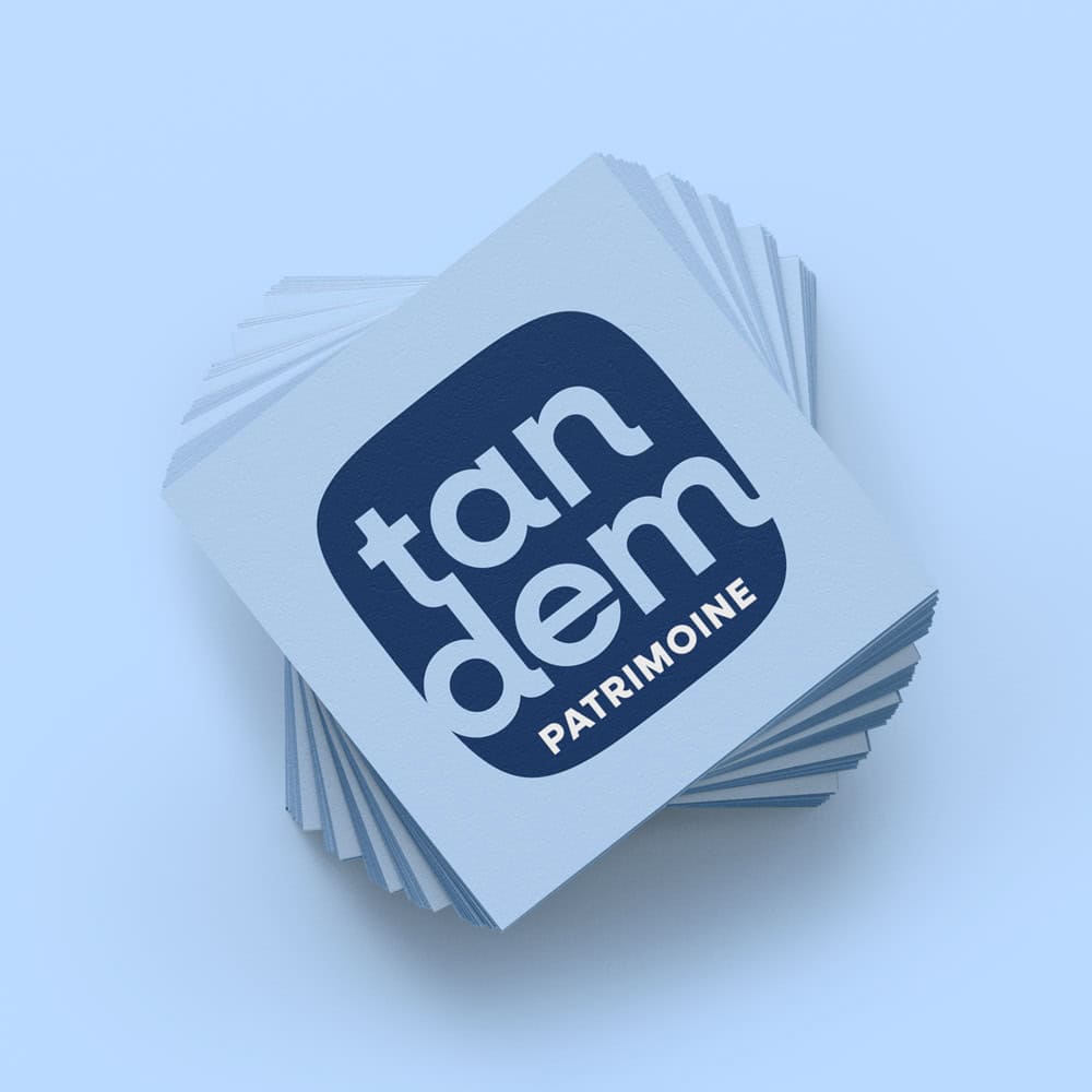 cartes de visite Tandem Patrimoine