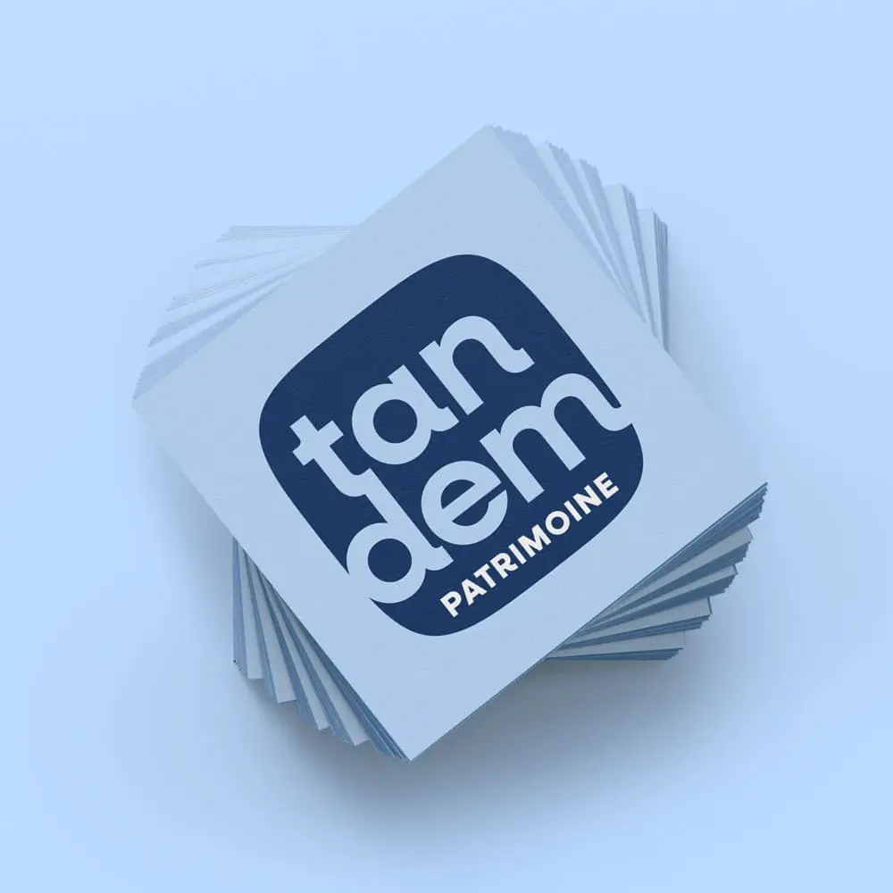 cartes de visite Tandem Patrimoine