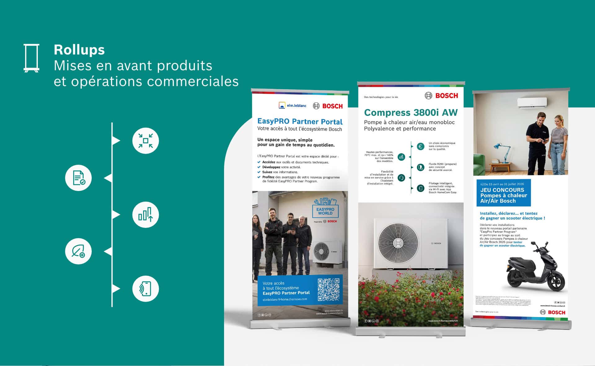 Rollups : mises en avant produits et opérations commerciales